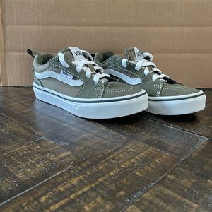 Kids Vans Classic Fillmore Army Green Size 1 Shoe